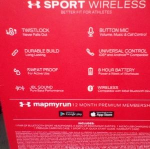 JBL sport wireless headphones